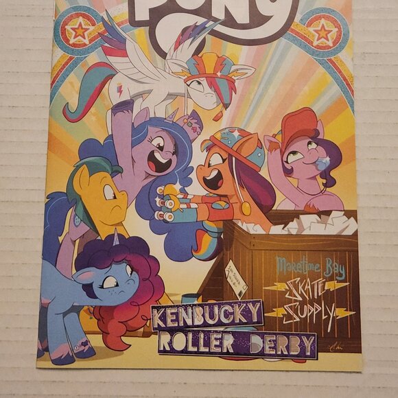 My Little Pony: Kentucky Roller Derby #1B (2024) IDW Publishing, Amy Mebberson - Picture 2 of 12